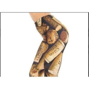 Reg One Size Creamy Soft Wine Cork Women Leggings Full Length Spandex‎ Leggings